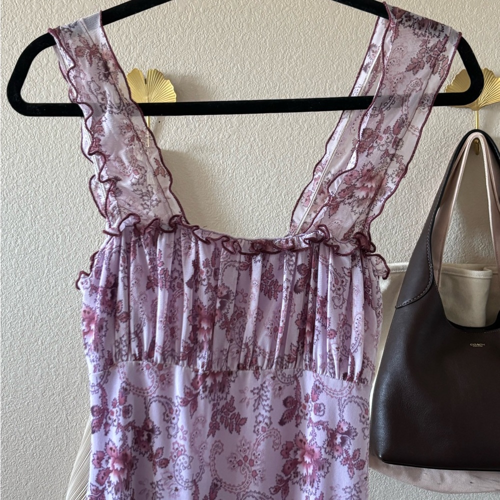 𐙚 Finesse U.S.A Purple Dress